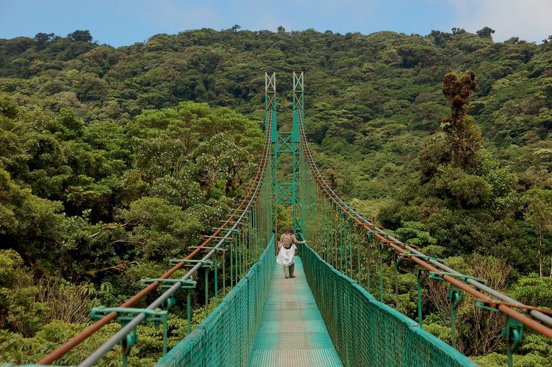 Puentes colgantes, Monteverde