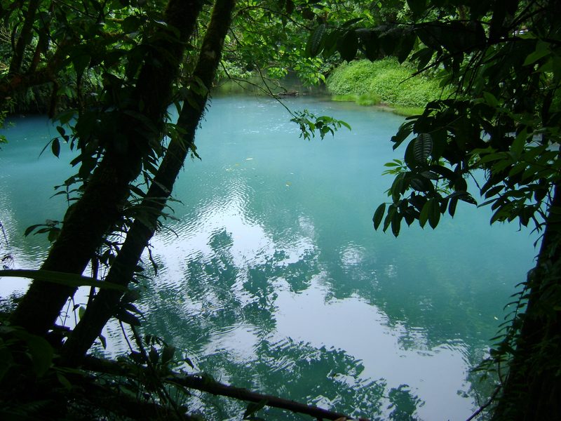 Laguna Azul, Río Celeste